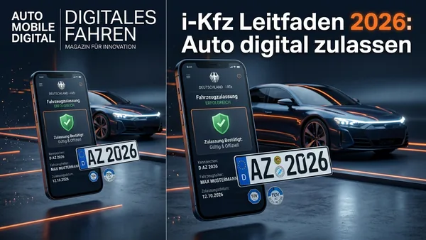 Kfz online zulassen 2026: Der ultimative Leitfaden für Neuzulassung, Ummeldung & i-Kfz Stufe 4