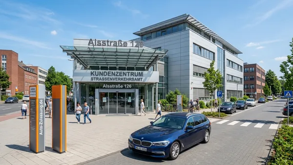 Zulassungsstelle Mönchengladbach zieht um: Neuer Standort ab Montag an der Alsstraße 126 – Alle Infos & clevere Express-Alternativen